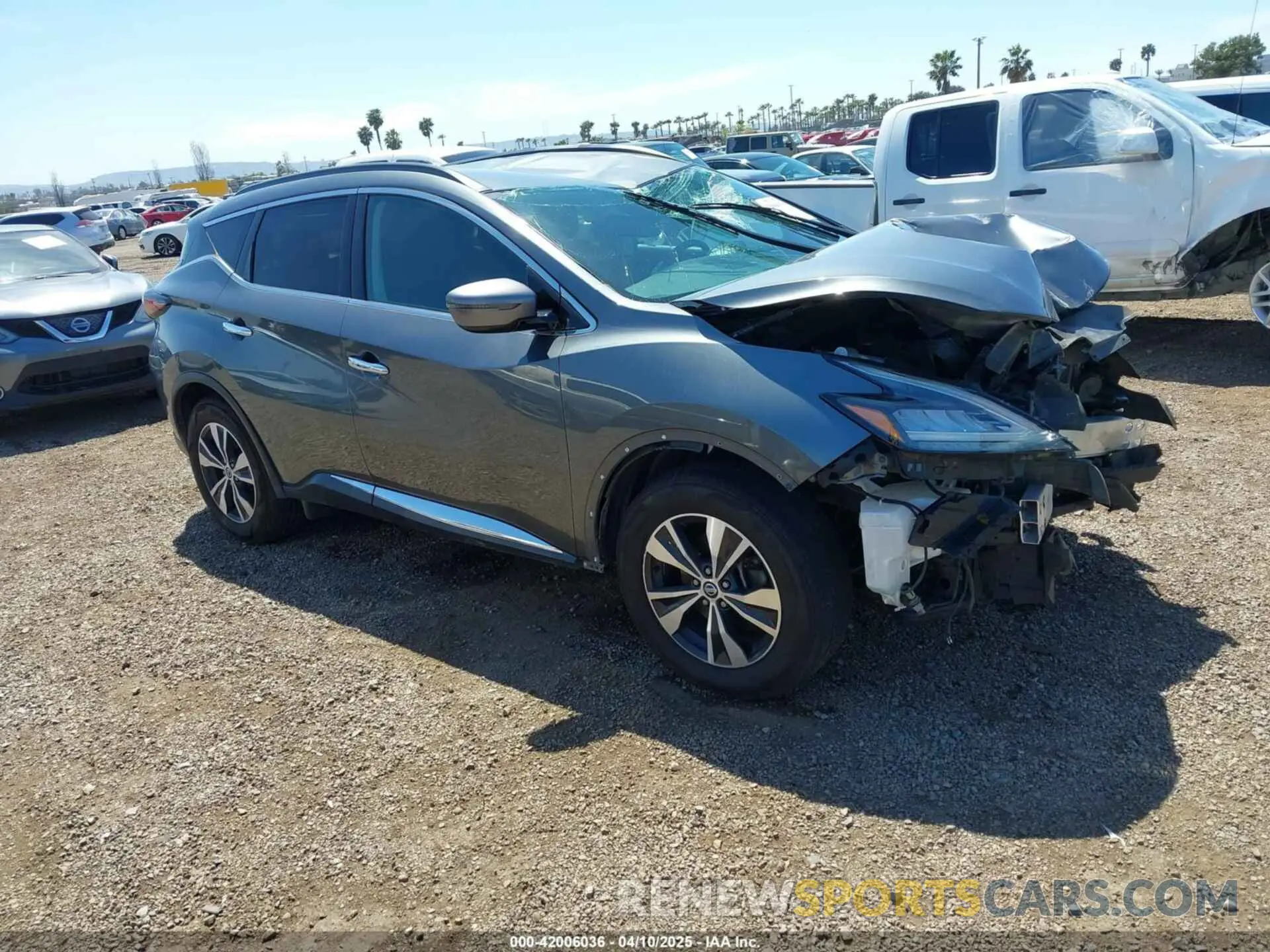 1 Photograph of a damaged car 5N1AZ2BS2LN105890 NISSAN MURANO 2020