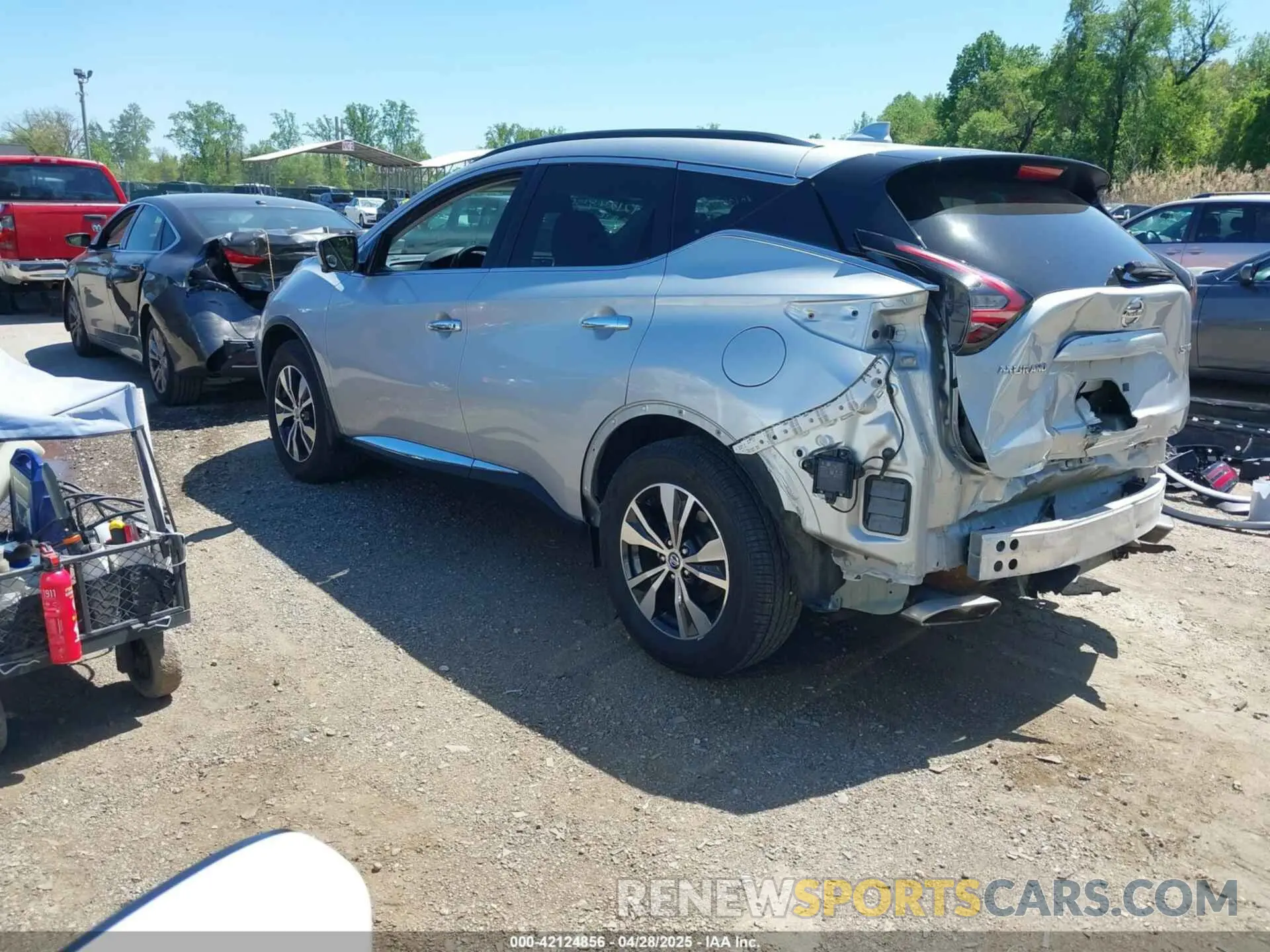 3 Photograph of a damaged car 5N1AZ2BS2LN107882 NISSAN MURANO 2020