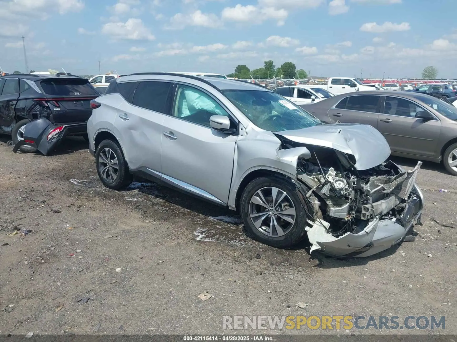 1 Photograph of a damaged car 5N1AZ2BS4LN139524 NISSAN MURANO 2020