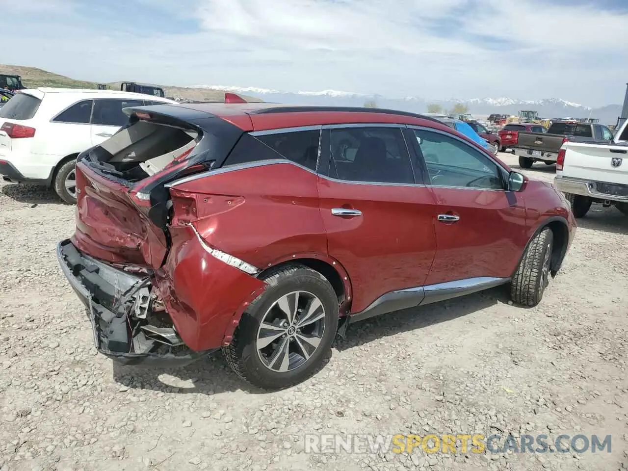 3 Photograph of a damaged car 5N1AZ2BS6LN134003 NISSAN MURANO 2020