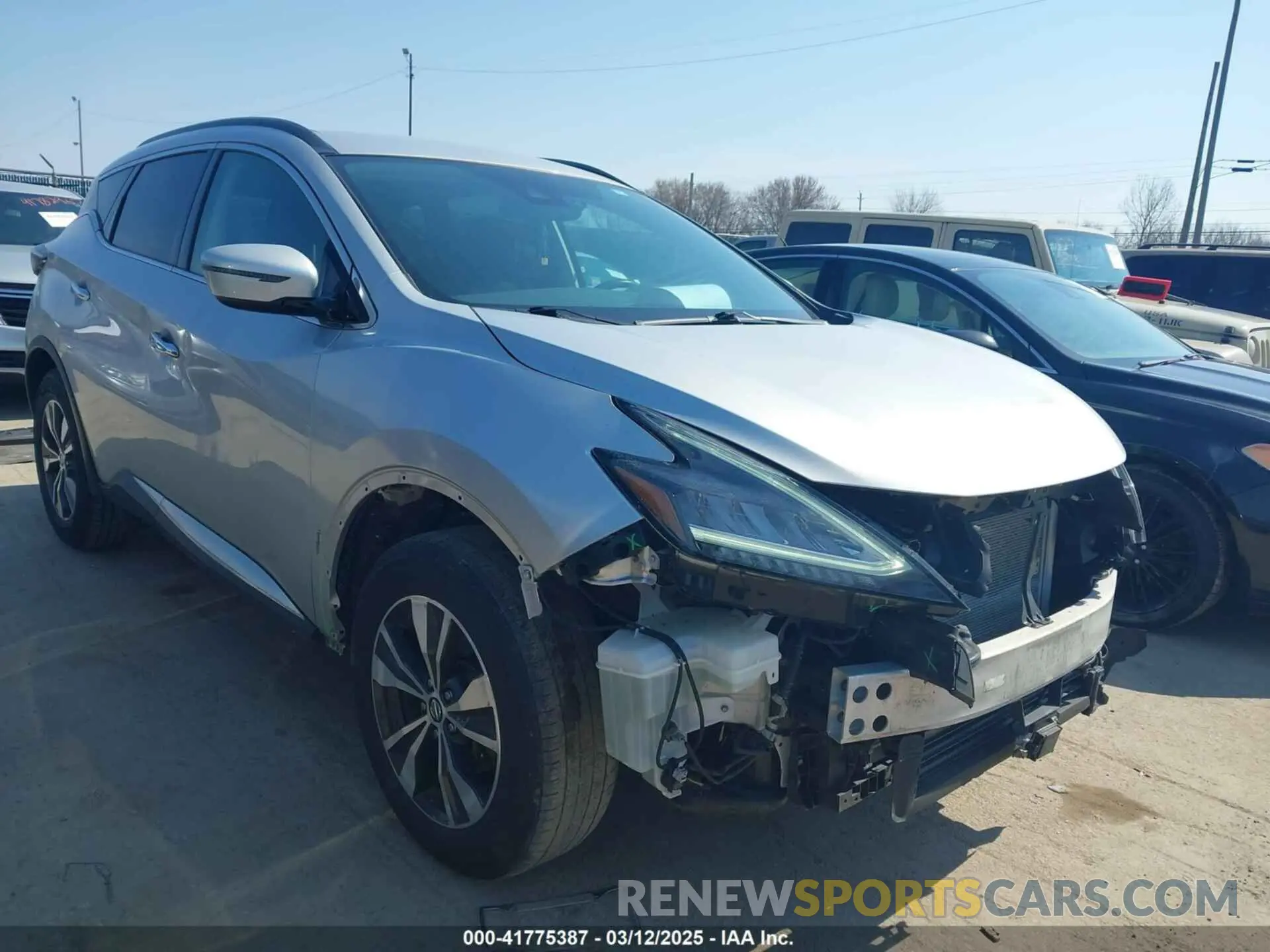 1 Photograph of a damaged car 5N1AZ2BS7LN124449 NISSAN MURANO 2020