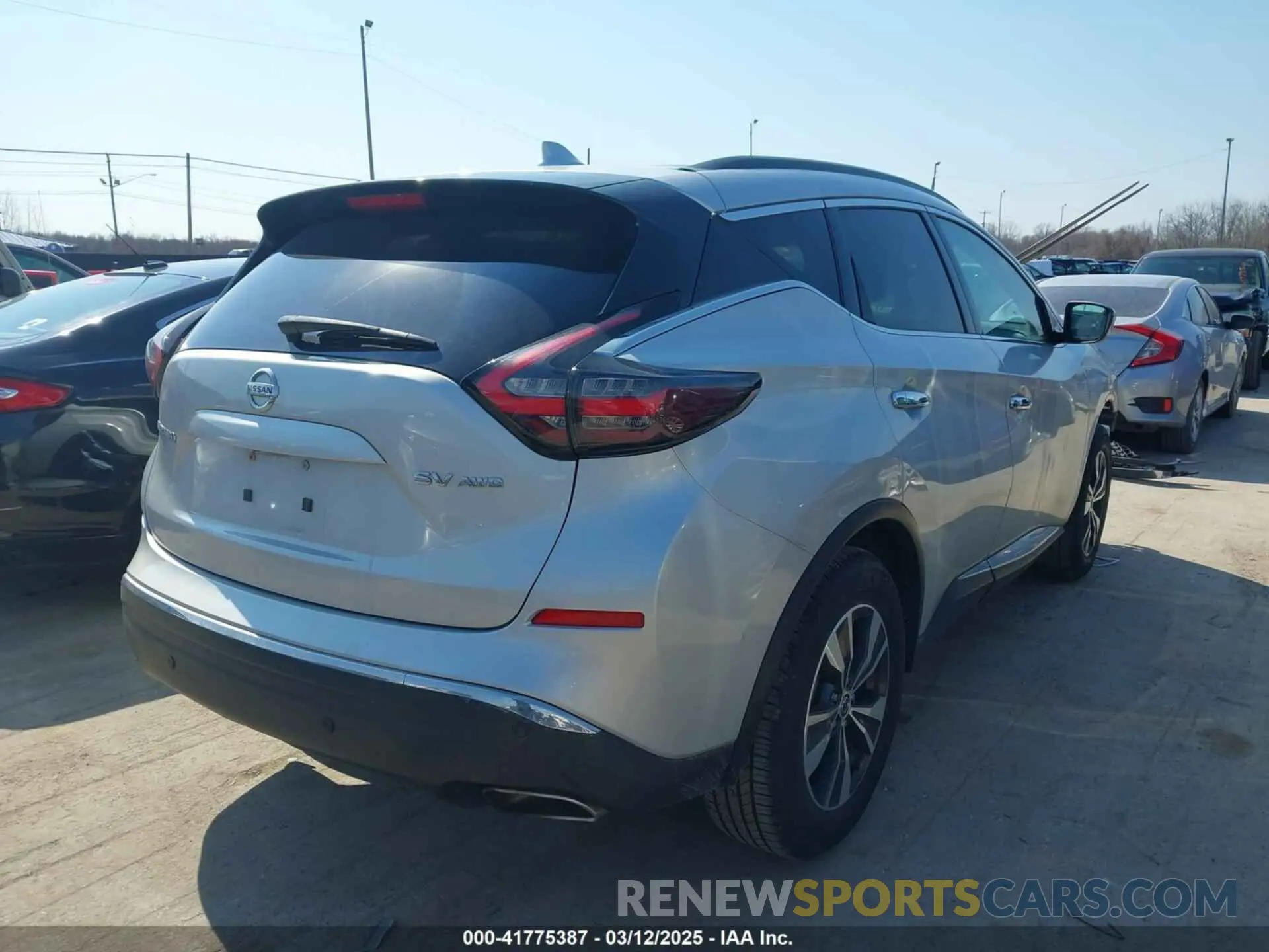 4 Photograph of a damaged car 5N1AZ2BS7LN124449 NISSAN MURANO 2020