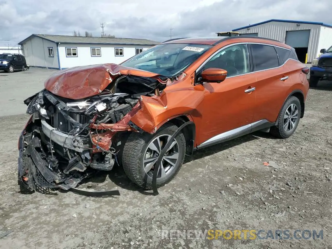 1 Photograph of a damaged car 5N1AZ2BS8LN145150 NISSAN MURANO 2020
