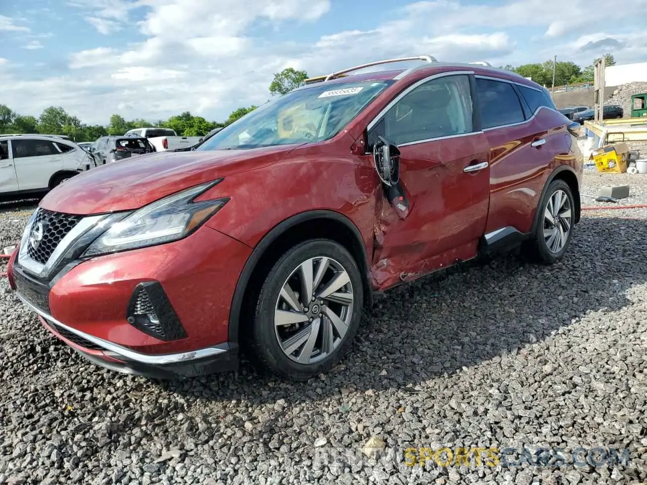 1 Photograph of a damaged car 5N1AZ2CJ2LN151712 NISSAN MURANO 2020