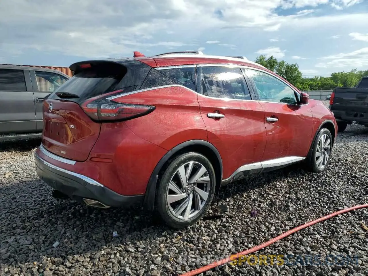 3 Photograph of a damaged car 5N1AZ2CJ2LN151712 NISSAN MURANO 2020