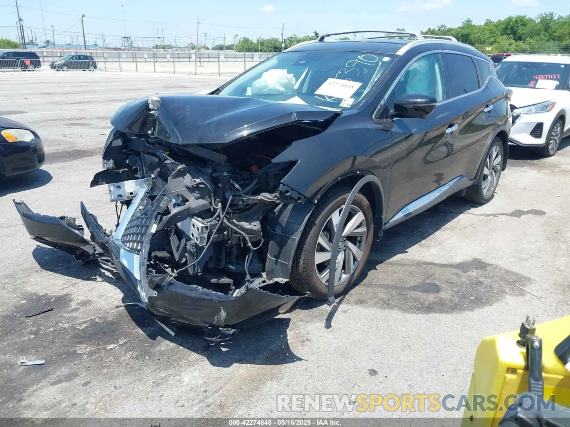 2 Photograph of a damaged car 5N1AZ2CJ5LN153390 NISSAN MURANO 2020