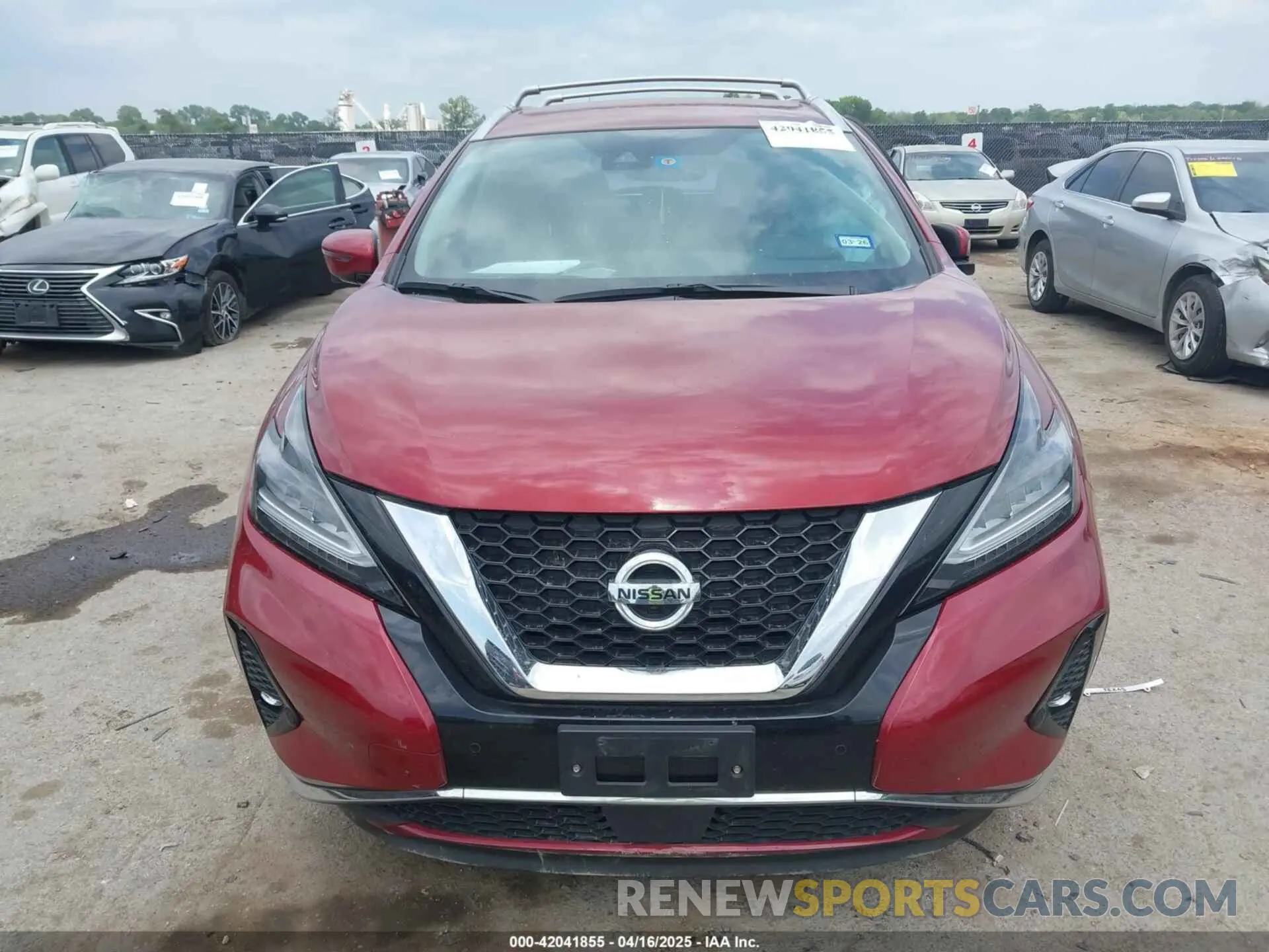 11 Photograph of a damaged car 5N1AZ2CJ7LN133304 NISSAN MURANO 2020