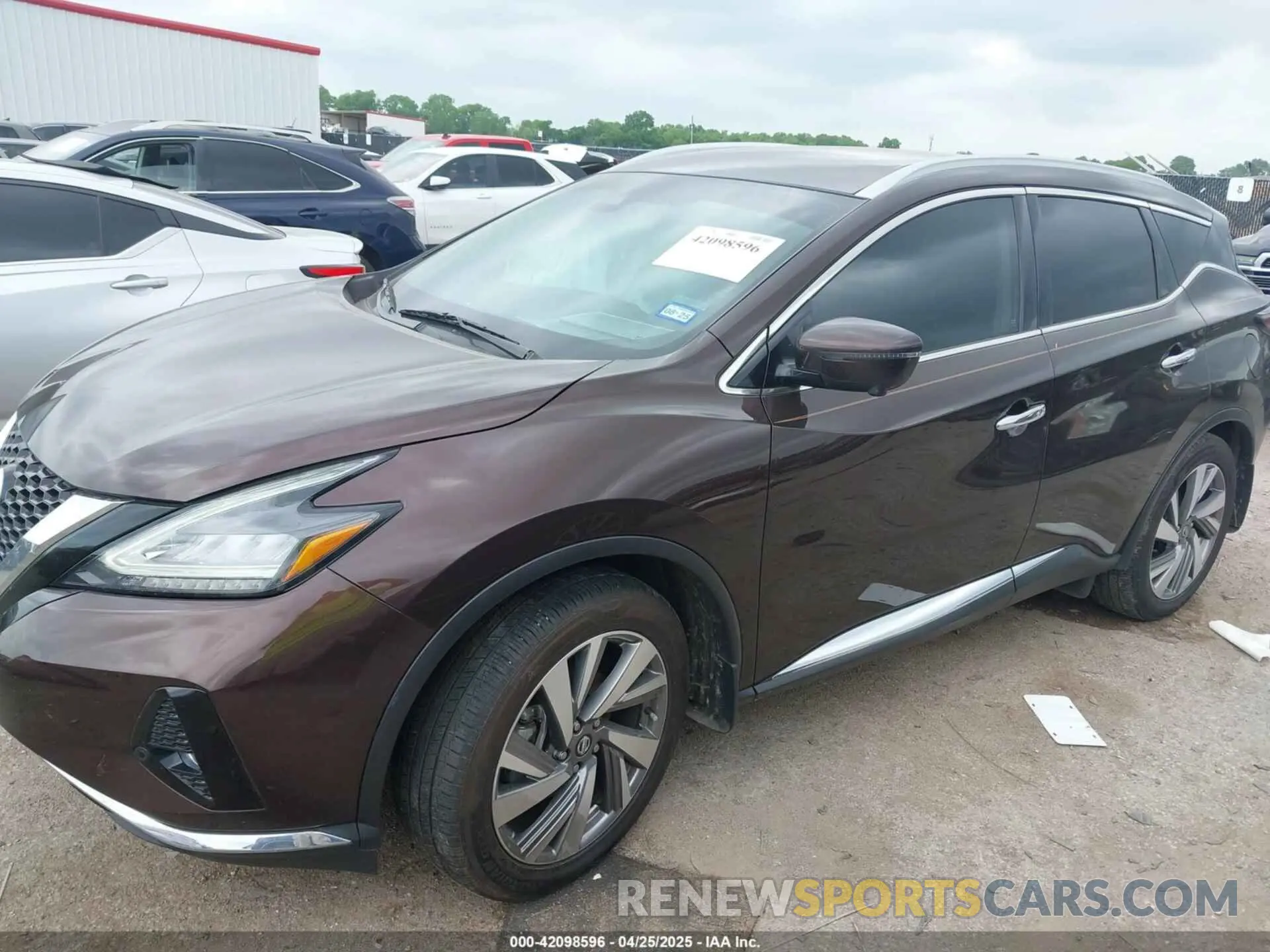 2 Photograph of a damaged car 5N1AZ2CJ8LN128516 NISSAN MURANO 2020