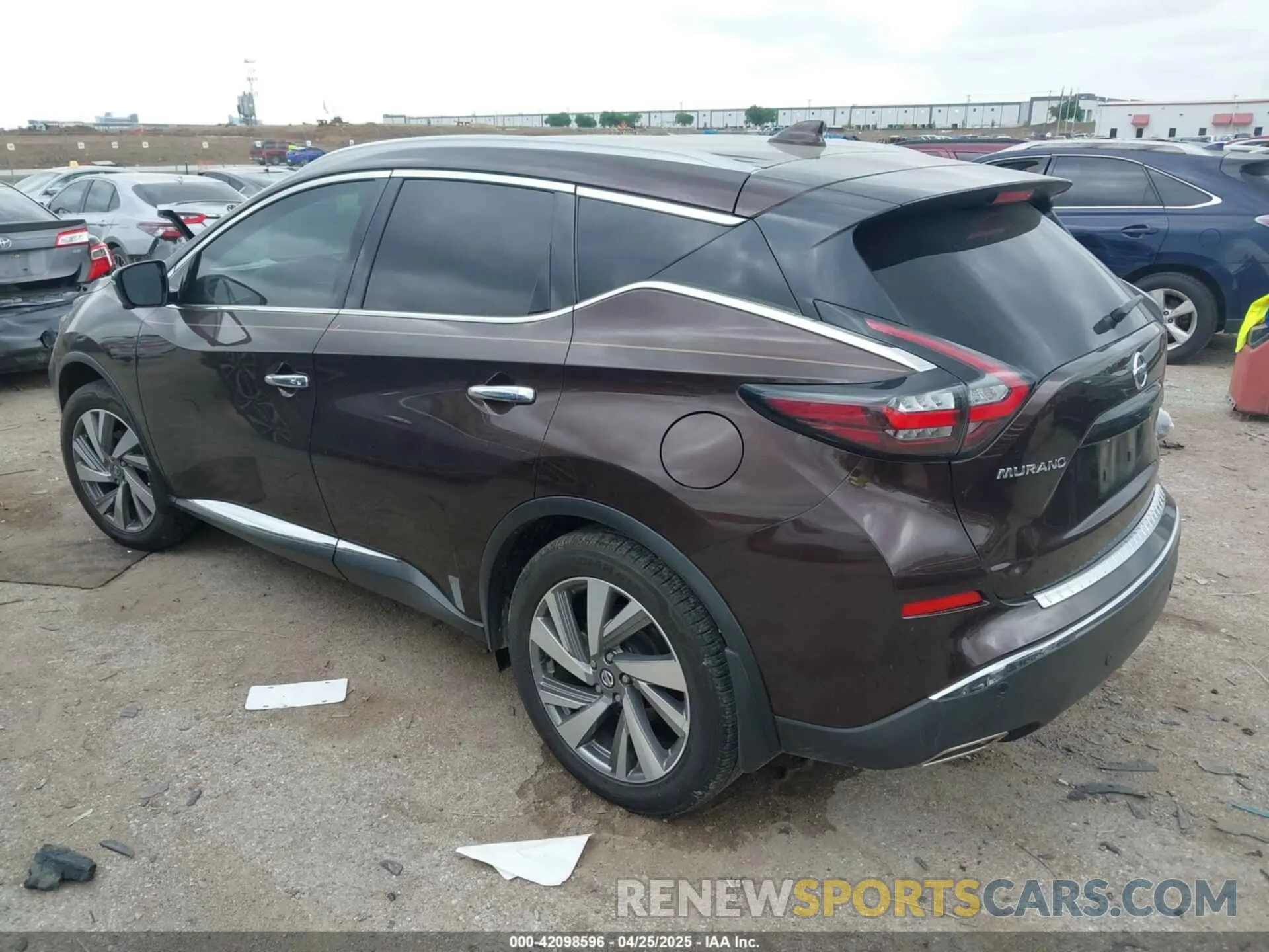 3 Photograph of a damaged car 5N1AZ2CJ8LN128516 NISSAN MURANO 2020
