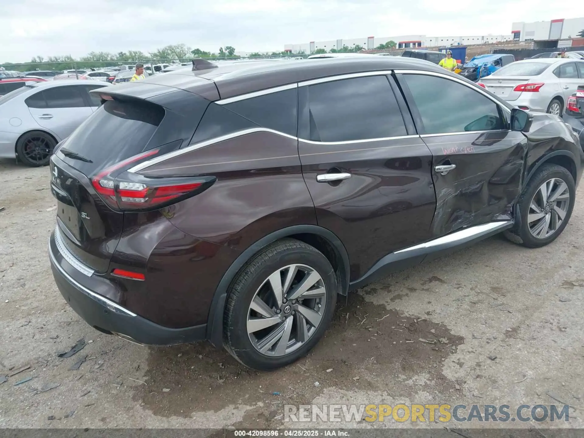 4 Photograph of a damaged car 5N1AZ2CJ8LN128516 NISSAN MURANO 2020