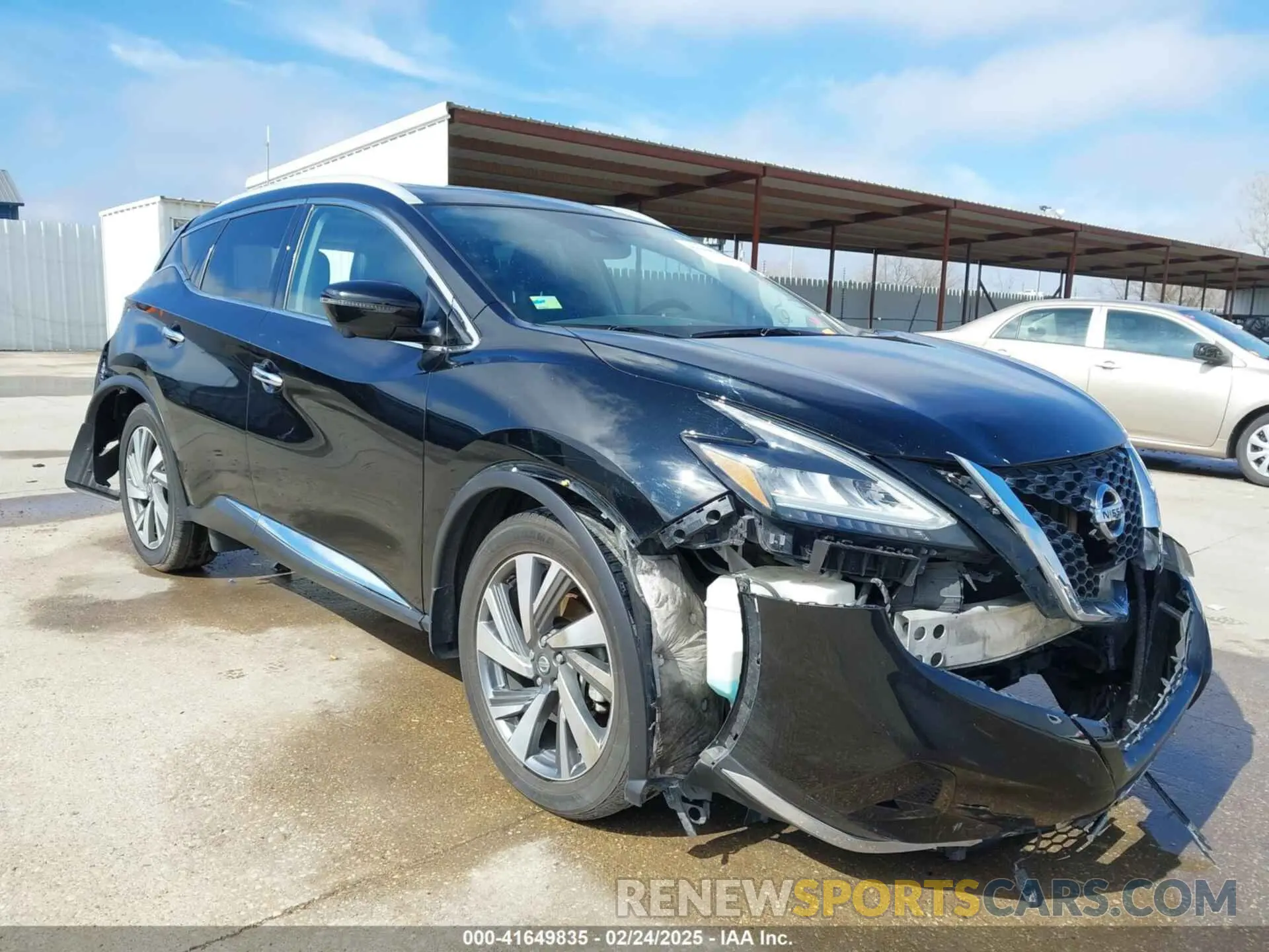 1 Photograph of a damaged car 5N1AZ2CJ8LN164061 NISSAN MURANO 2020