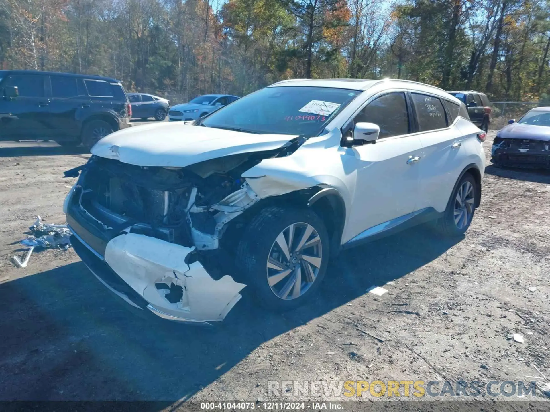 2 Photograph of a damaged car 5N1AZ2CJ9LN130579 NISSAN MURANO 2020