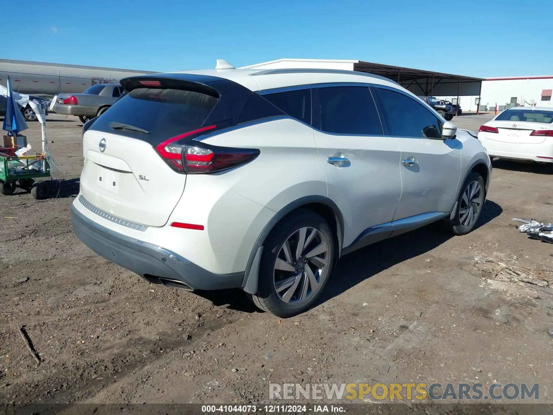 4 Photograph of a damaged car 5N1AZ2CJ9LN130579 NISSAN MURANO 2020