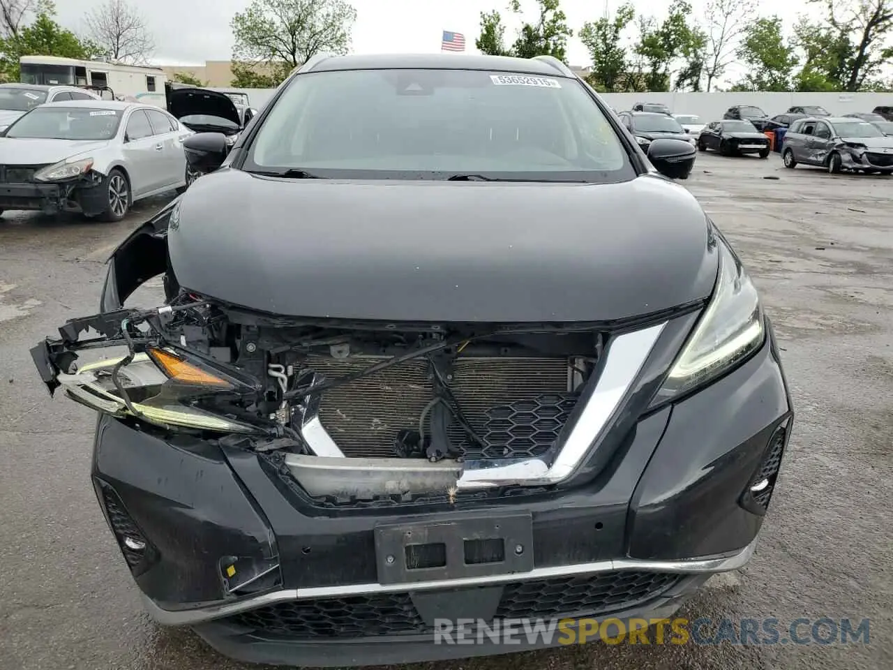 5 Photograph of a damaged car 5N1AZ2CS0LN103859 NISSAN MURANO 2020