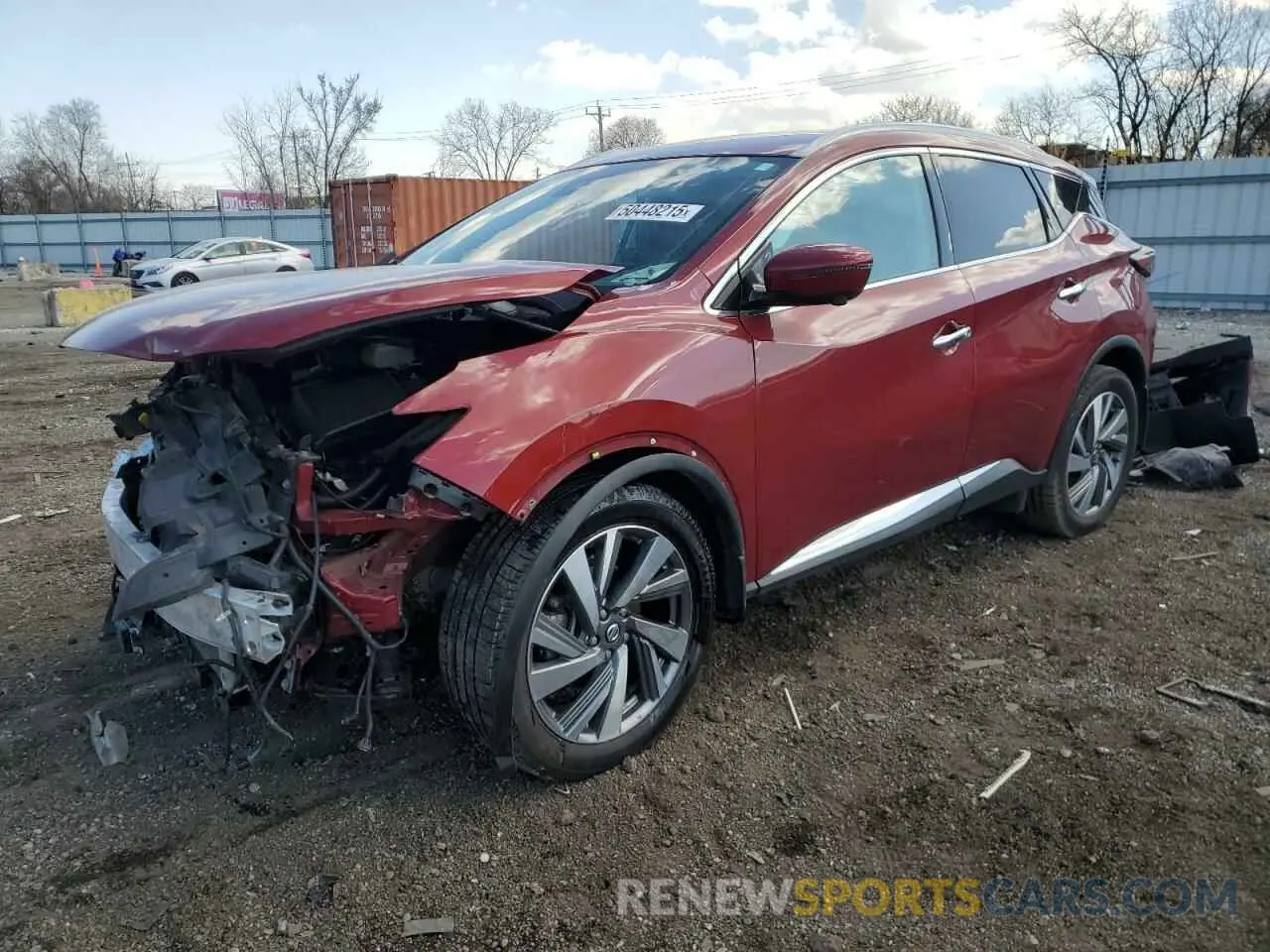 1 Photograph of a damaged car 5N1AZ2CS1LN167523 NISSAN MURANO 2020