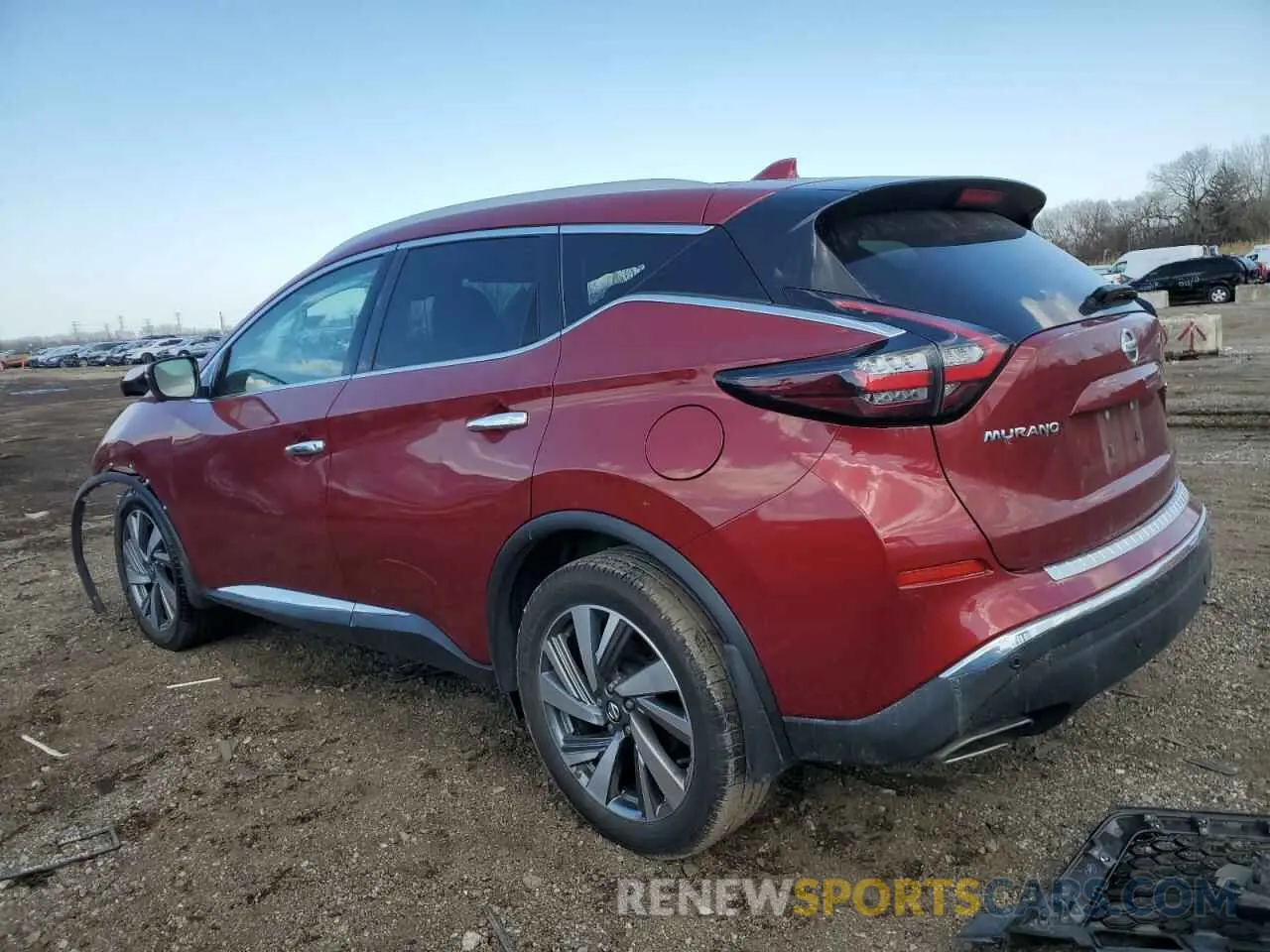 2 Photograph of a damaged car 5N1AZ2CS1LN167523 NISSAN MURANO 2020