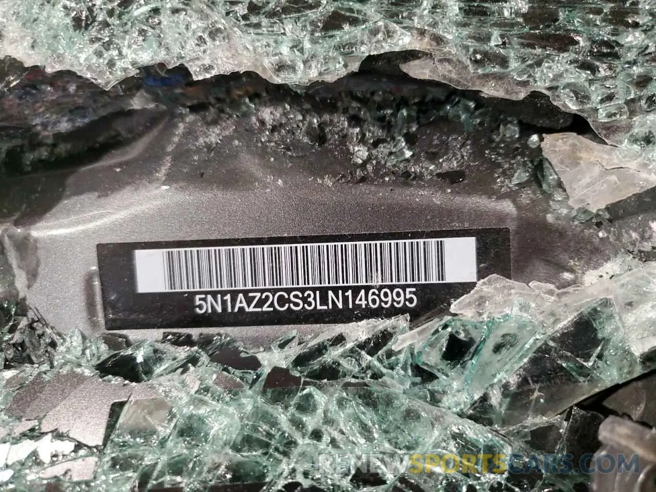14 Photograph of a damaged car 5N1AZ2CS3LN146995 NISSAN MURANO 2020