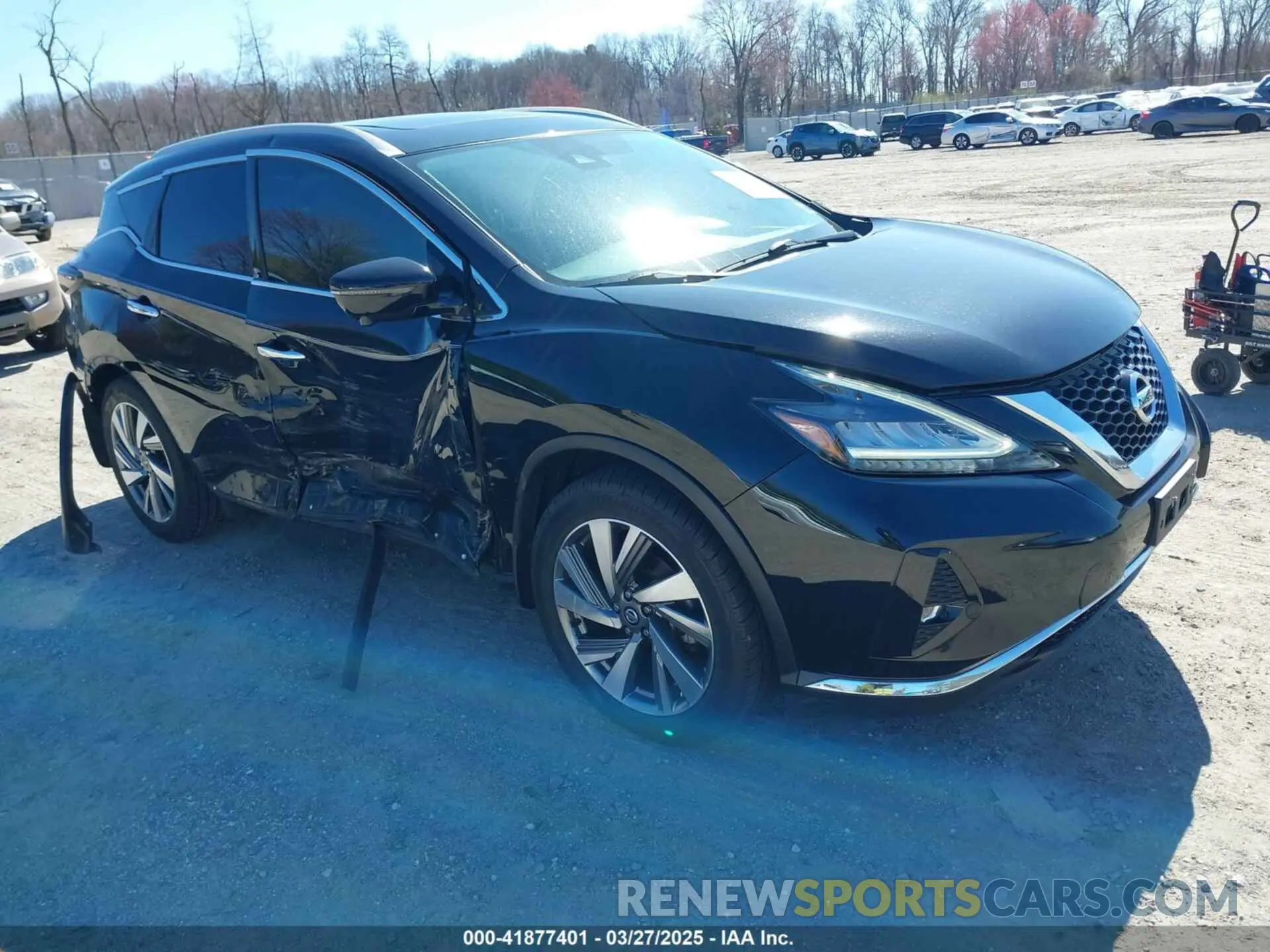 1 Photograph of a damaged car 5N1AZ2CS3LN163909 NISSAN MURANO 2020