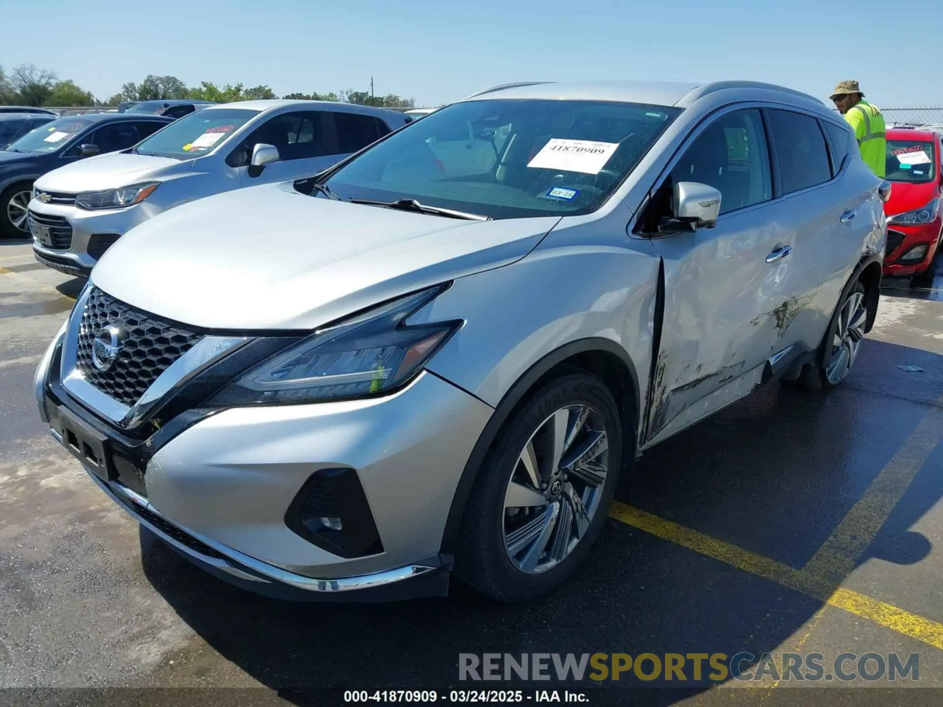 2 Photograph of a damaged car 5N1AZ2CS7LN175805 NISSAN MURANO 2020