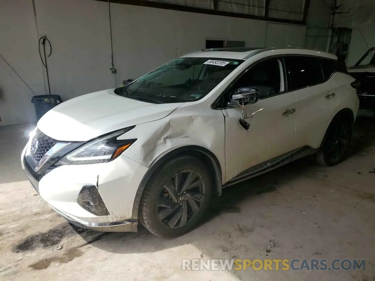 1 Photograph of a damaged car 5N1AZ2CS8LN166319 NISSAN MURANO 2020