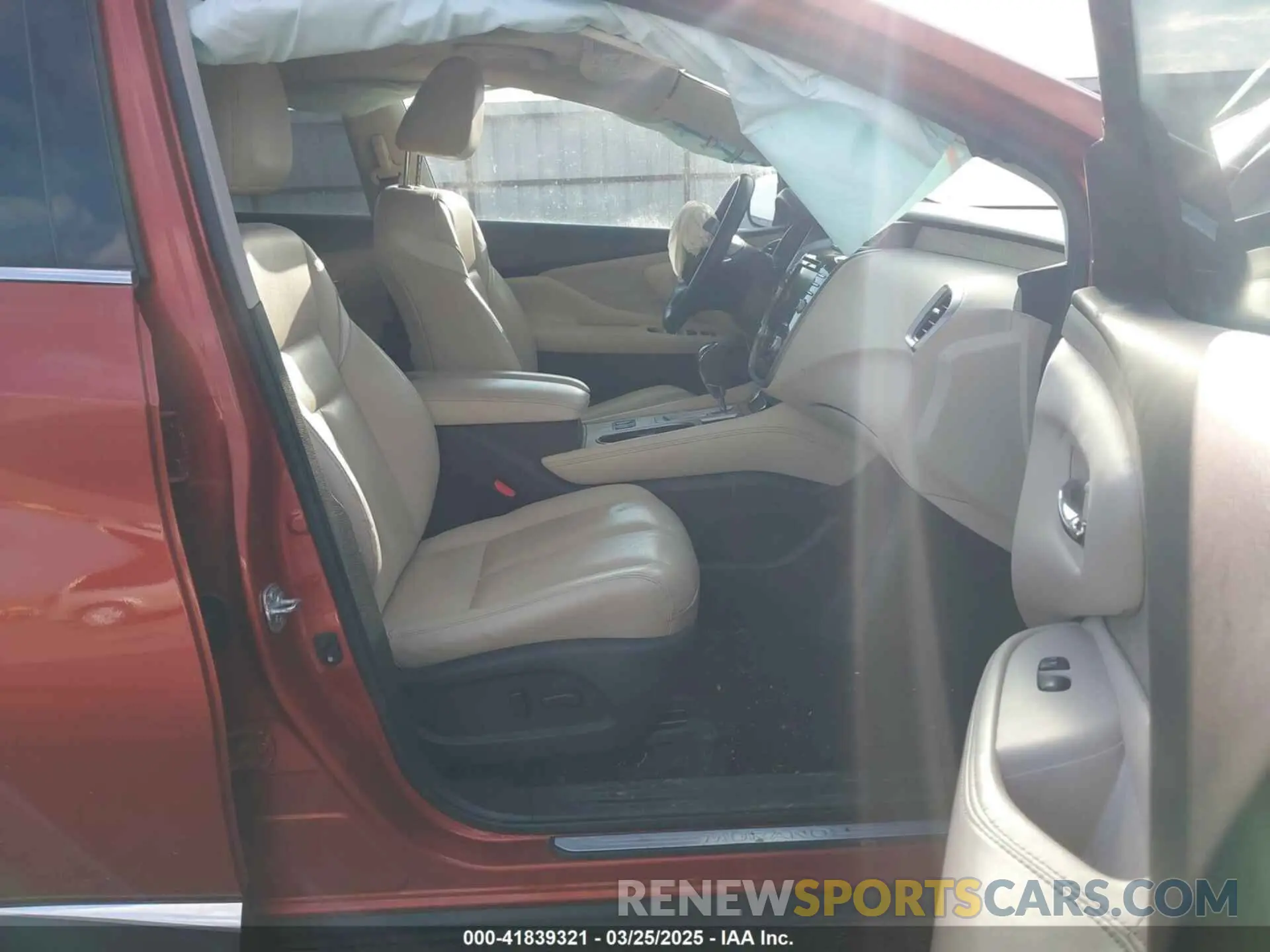 5 Photograph of a damaged car 5N1AZ2CSXLN122659 NISSAN MURANO 2020