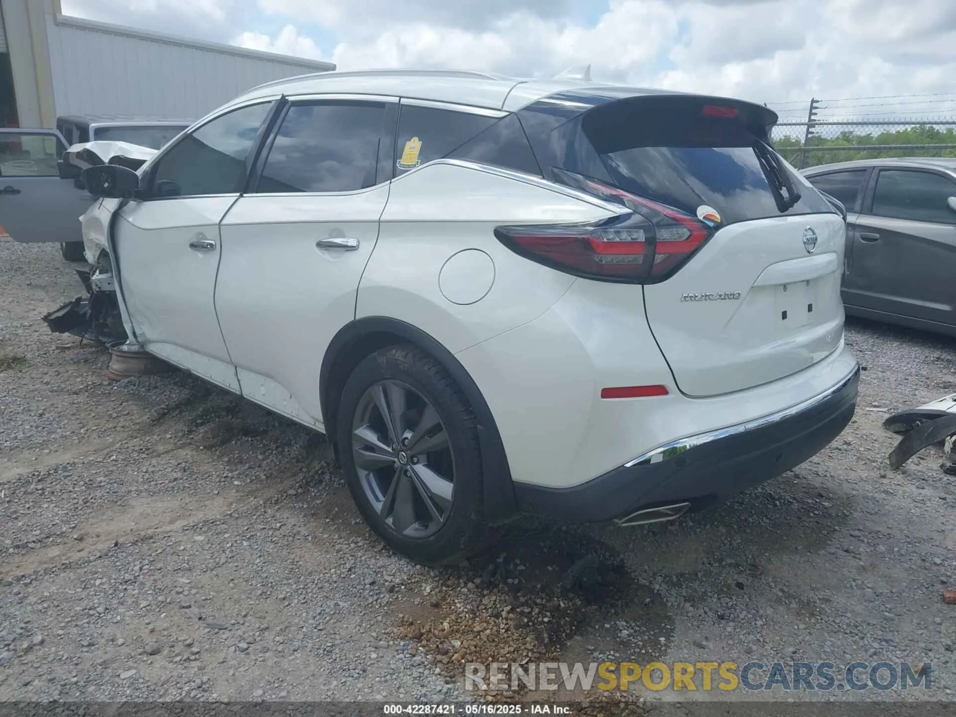 3 Photograph of a damaged car 5N1AZ2DJ0LN146698 NISSAN MURANO 2020