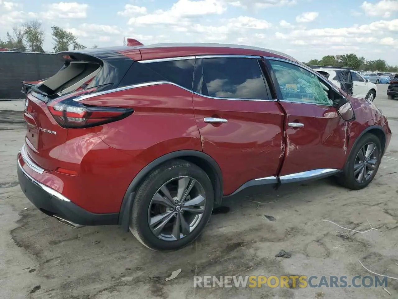 3 Photograph of a damaged car 5N1AZ2DJ0LN155966 NISSAN MURANO 2020