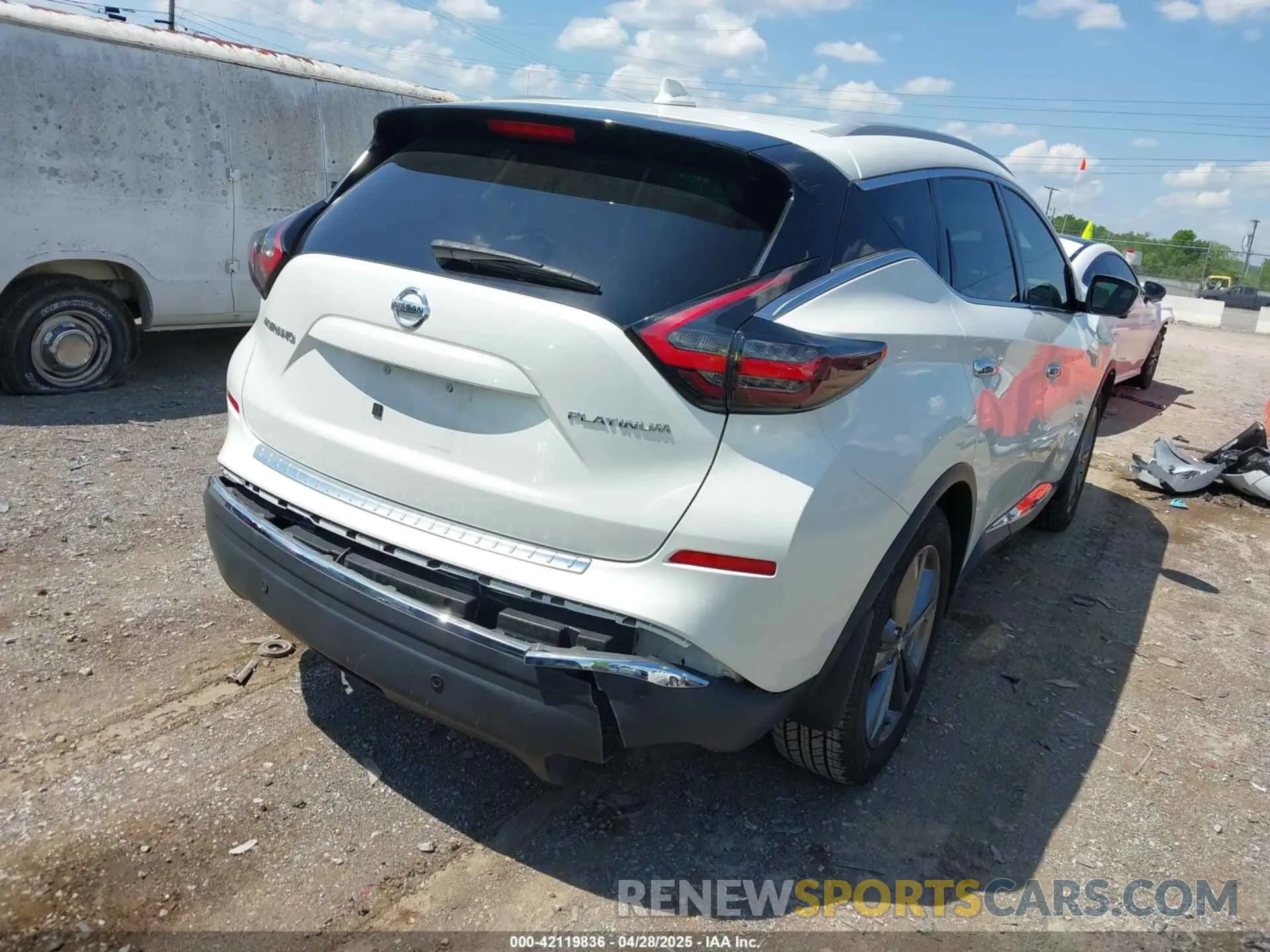 4 Photograph of a damaged car 5N1AZ2DJ3LN115526 NISSAN MURANO 2020