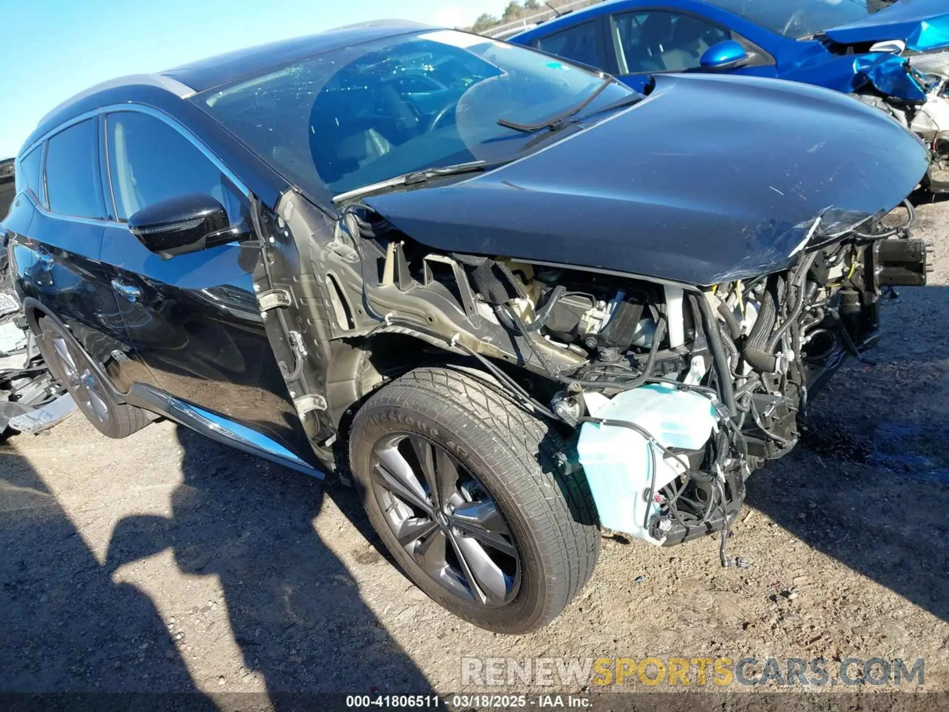 1 Photograph of a damaged car 5N1AZ2DJ9LN152841 NISSAN MURANO 2020