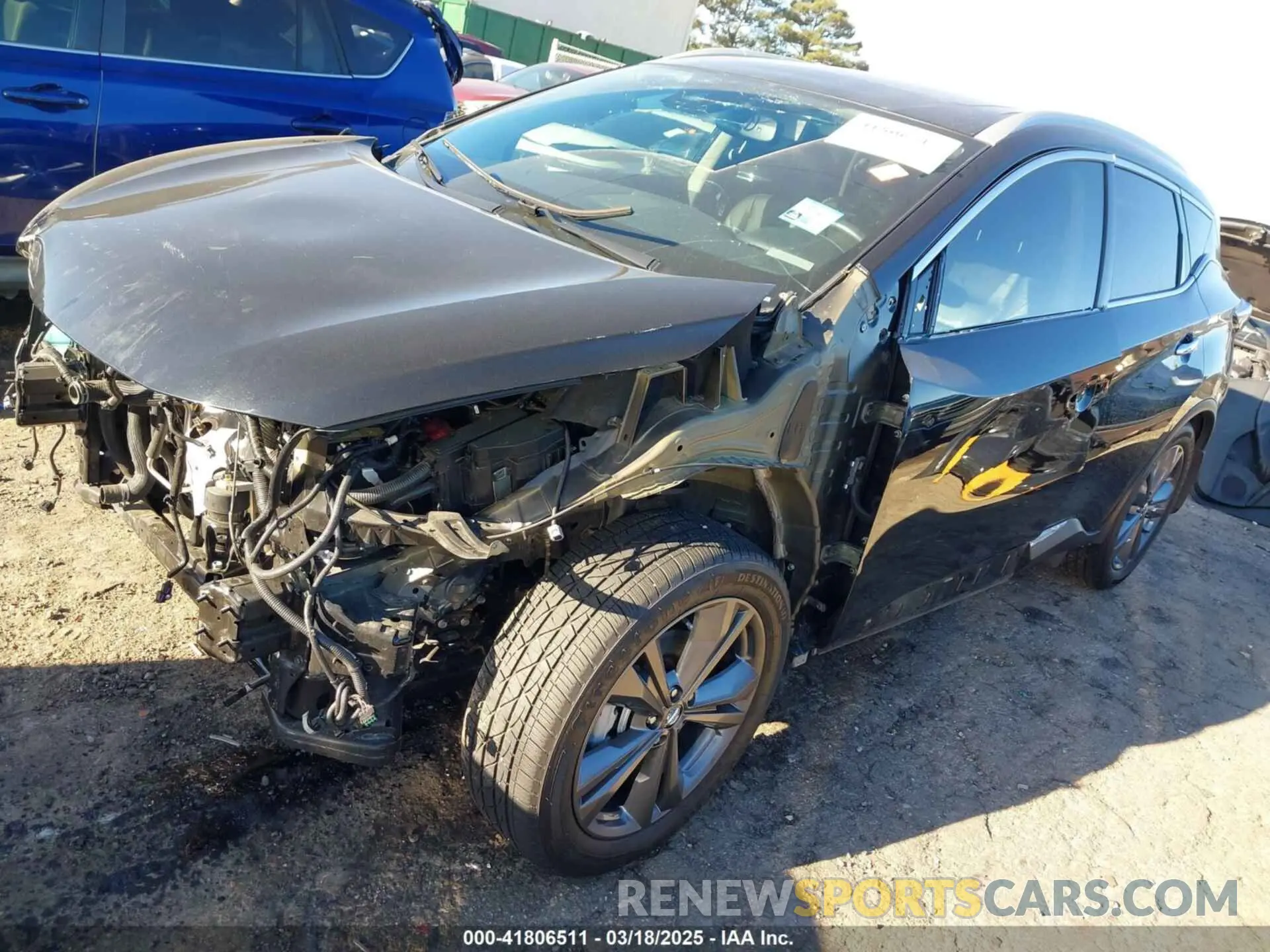2 Photograph of a damaged car 5N1AZ2DJ9LN152841 NISSAN MURANO 2020