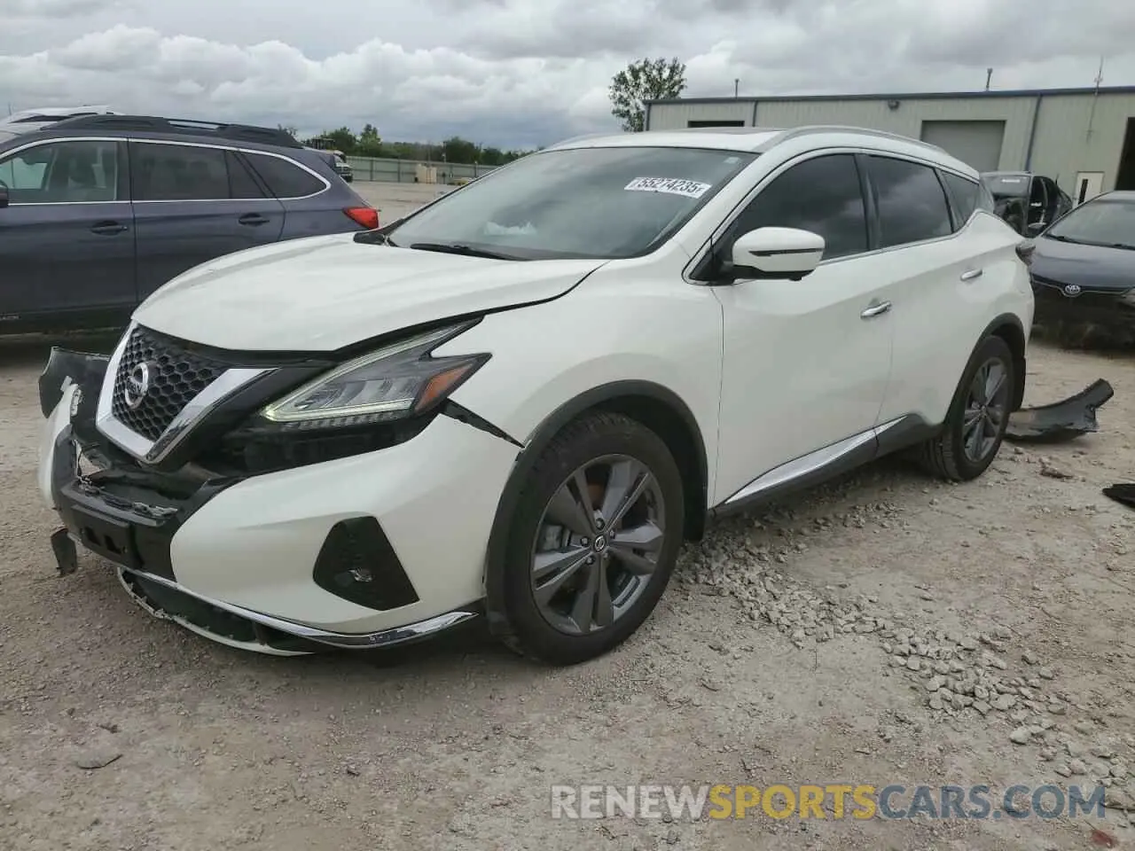 1 Photograph of a damaged car 5N1AZ2DS1LN162532 NISSAN MURANO 2020