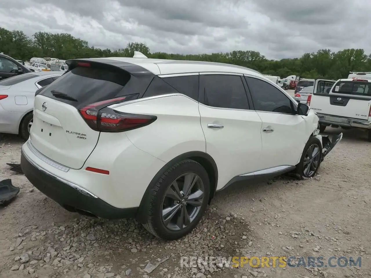 3 Photograph of a damaged car 5N1AZ2DS1LN162532 NISSAN MURANO 2020