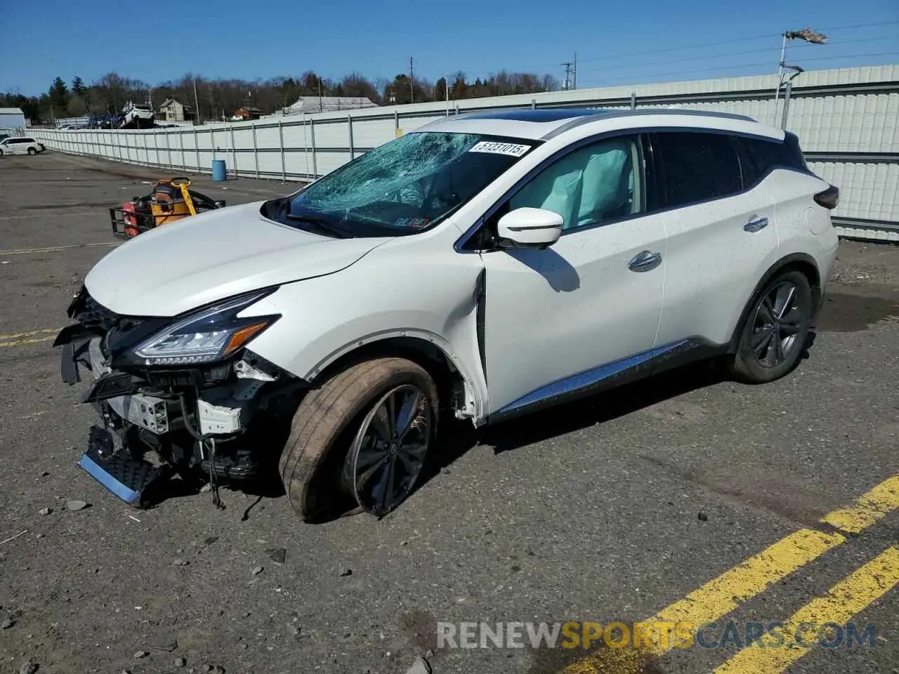 1 Photograph of a damaged car 5N1AZ2DS2LN168095 NISSAN MURANO 2020