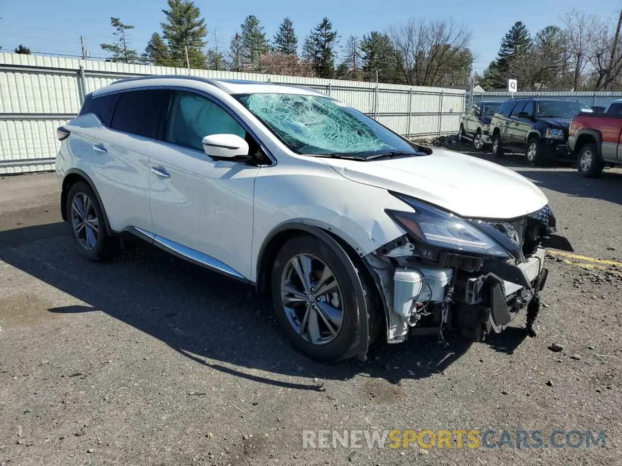 4 Photograph of a damaged car 5N1AZ2DS2LN168095 NISSAN MURANO 2020