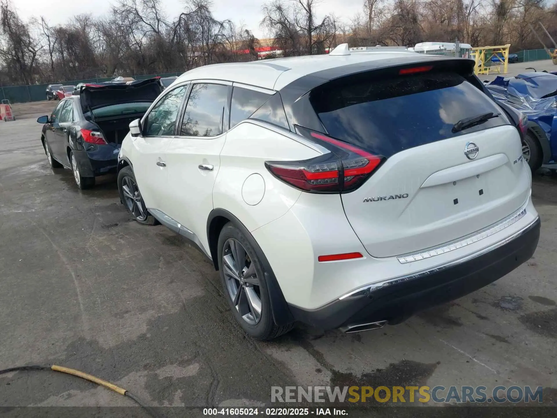 3 Photograph of a damaged car 5N1AZ2DS2LN175581 NISSAN MURANO 2020