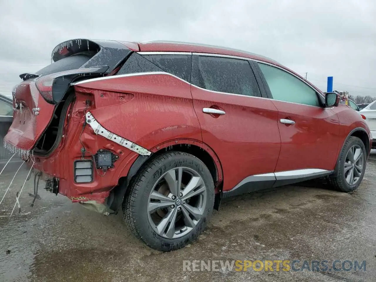 3 Photograph of a damaged car 5N1AZ2DS8LN105728 NISSAN MURANO 2020