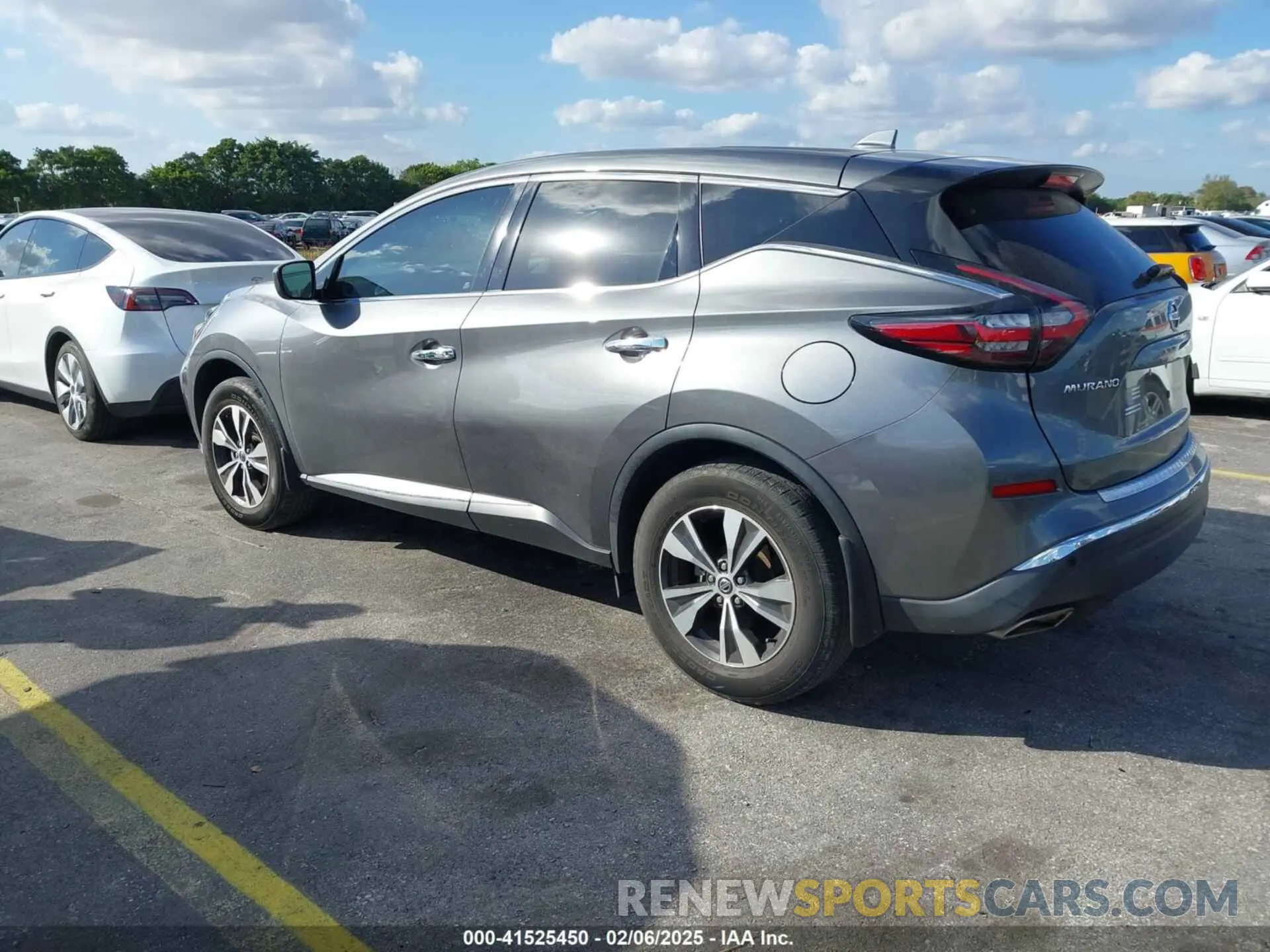 3 Photograph of a damaged car 5N1AZ2AJ1MC121536 NISSAN MURANO 2021