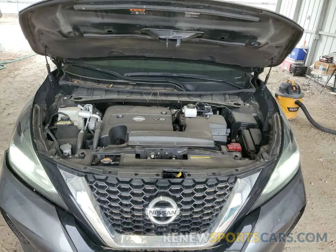 12 Photograph of a damaged car 5N1AZ2AJ1MC141558 NISSAN MURANO 2021