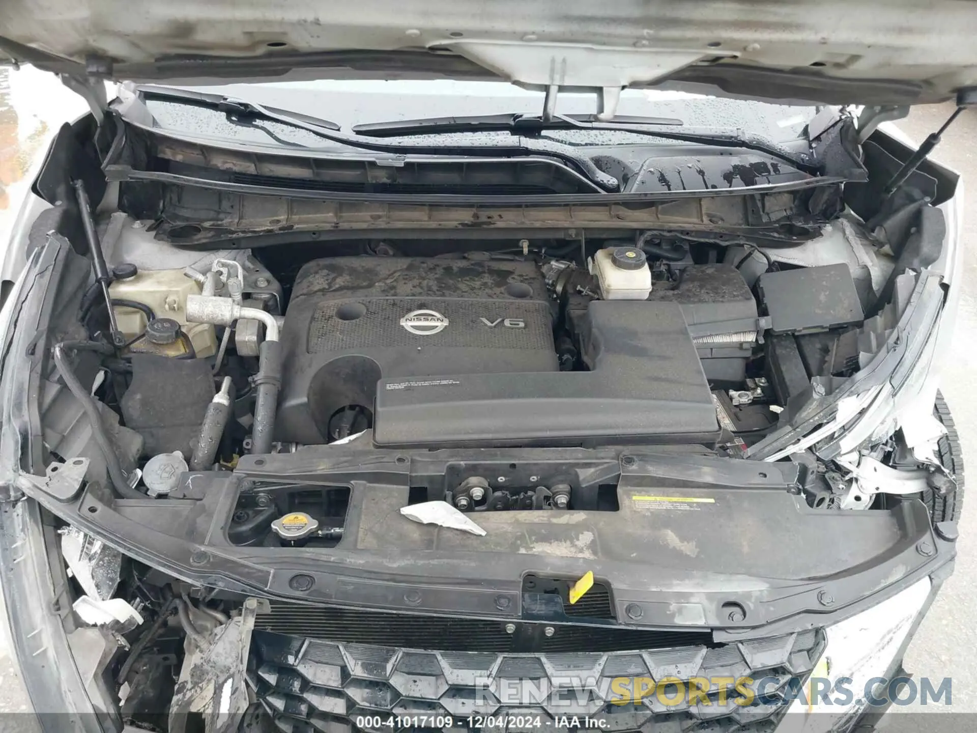 10 Photograph of a damaged car 5N1AZ2AJ2MC122453 NISSAN MURANO 2021