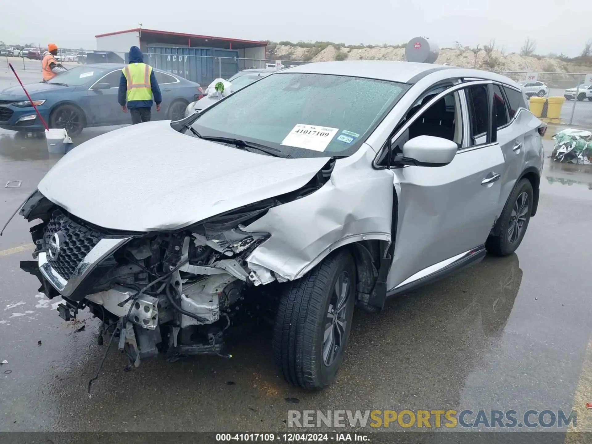 2 Photograph of a damaged car 5N1AZ2AJ2MC122453 NISSAN MURANO 2021