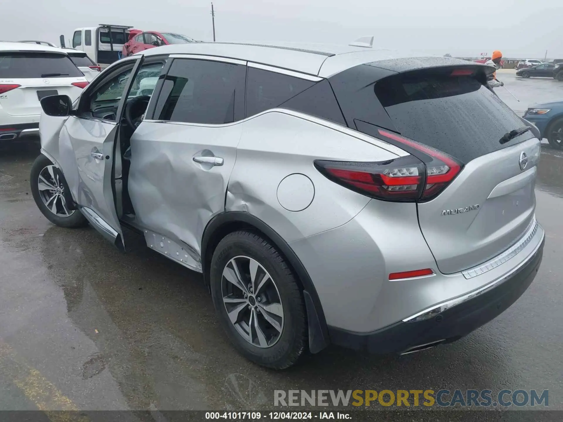 3 Photograph of a damaged car 5N1AZ2AJ2MC122453 NISSAN MURANO 2021