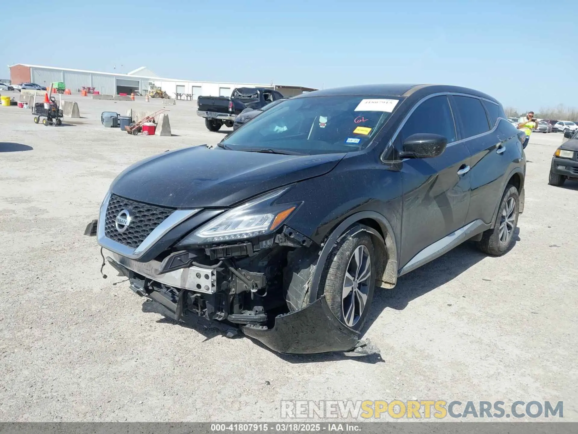 2 Photograph of a damaged car 5N1AZ2AJ2MC137664 NISSAN MURANO 2021