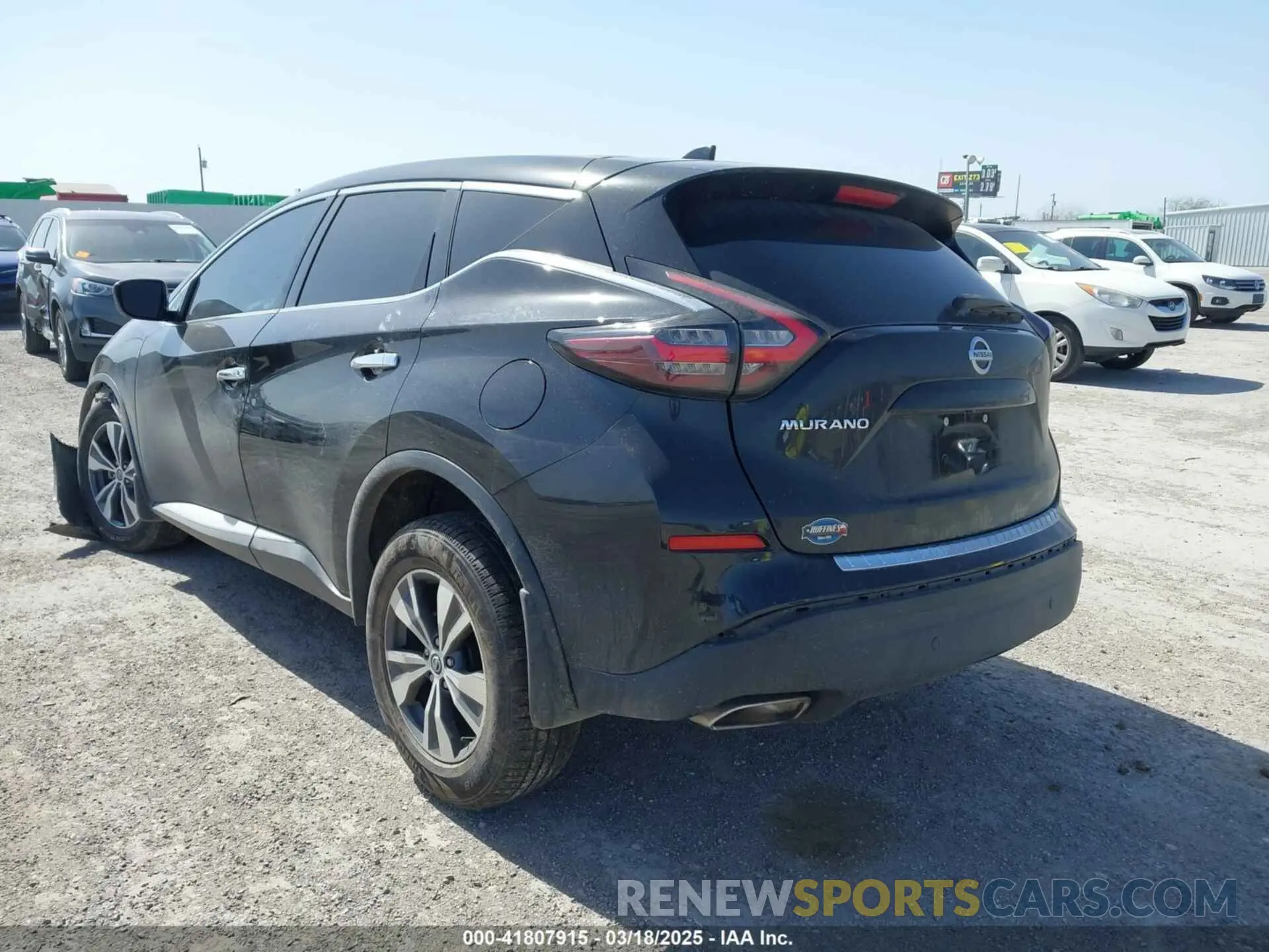3 Photograph of a damaged car 5N1AZ2AJ2MC137664 NISSAN MURANO 2021