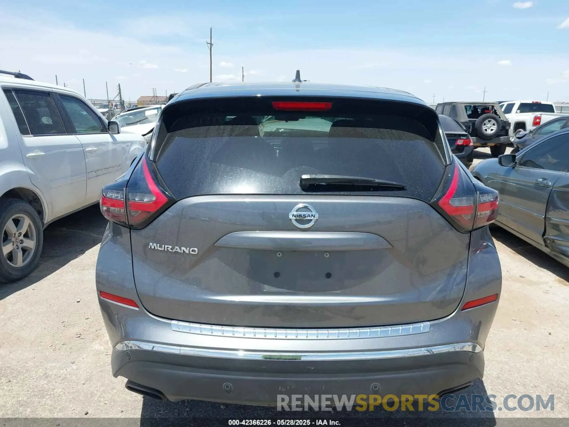 17 Photograph of a damaged car 5N1AZ2AJ3MC134921 NISSAN MURANO 2021