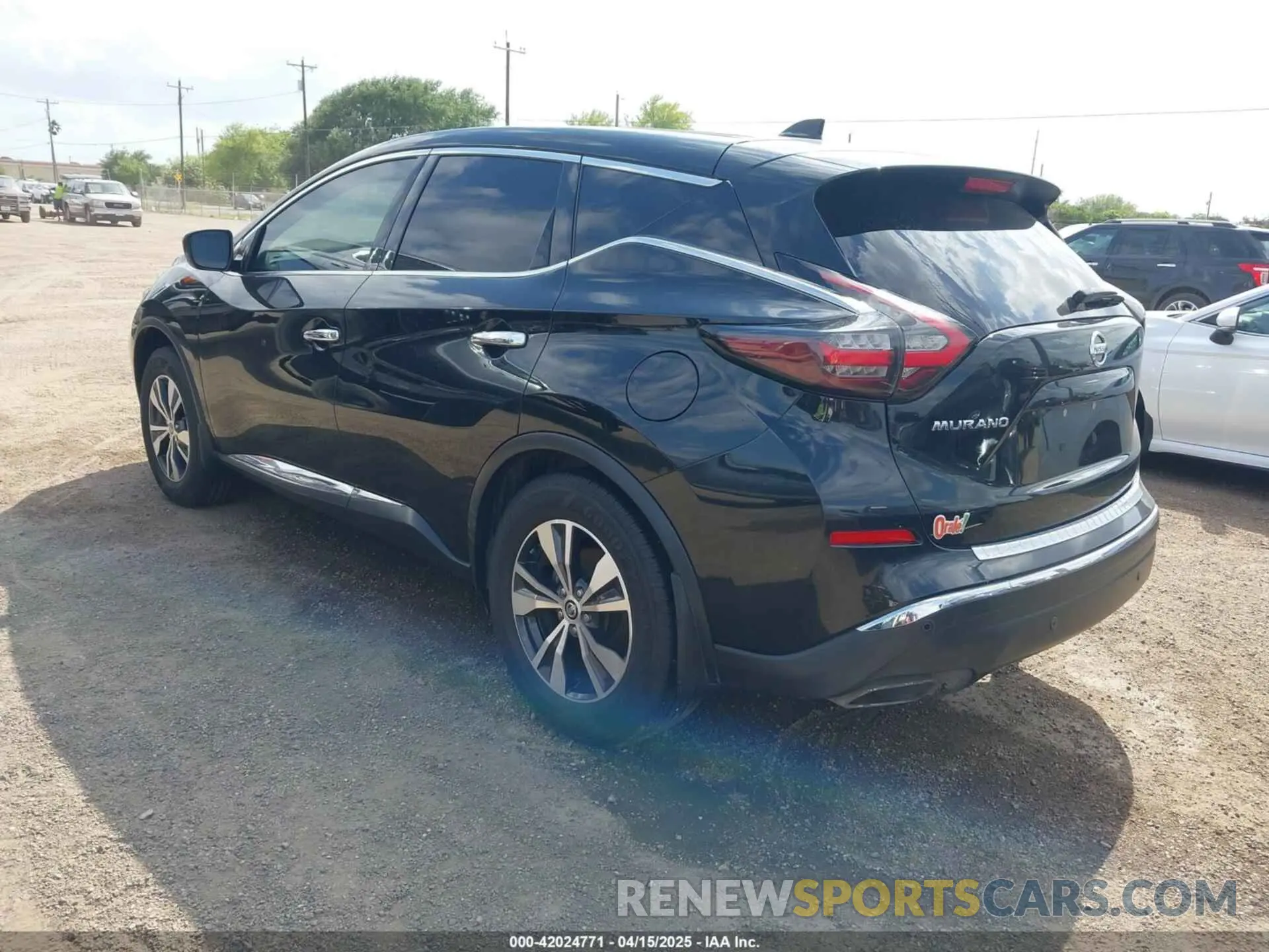 3 Photograph of a damaged car 5N1AZ2AJ4MC146446 NISSAN MURANO 2021