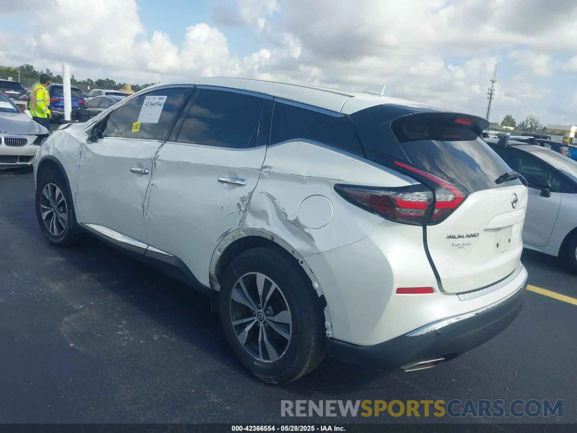 3 Photograph of a damaged car 5N1AZ2AJ5MC104870 NISSAN MURANO 2021