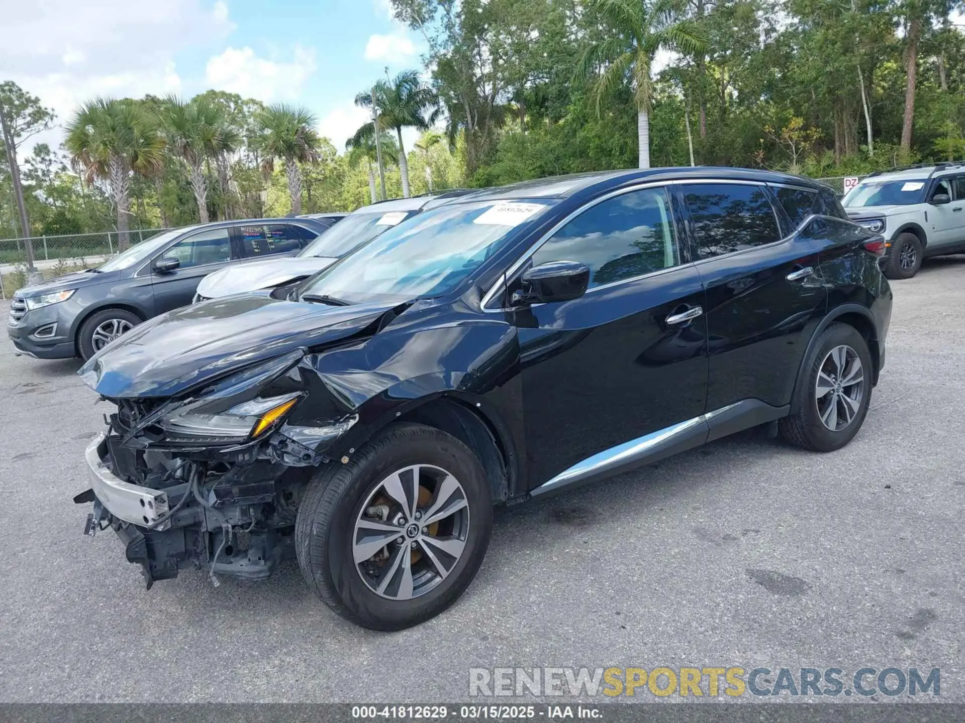 2 Photograph of a damaged car 5N1AZ2AJ5MC105095 NISSAN MURANO 2021