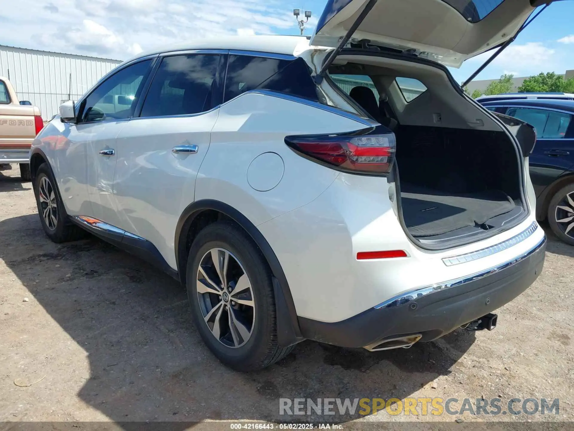 3 Photograph of a damaged car 5N1AZ2AJ5MC114332 NISSAN MURANO 2021