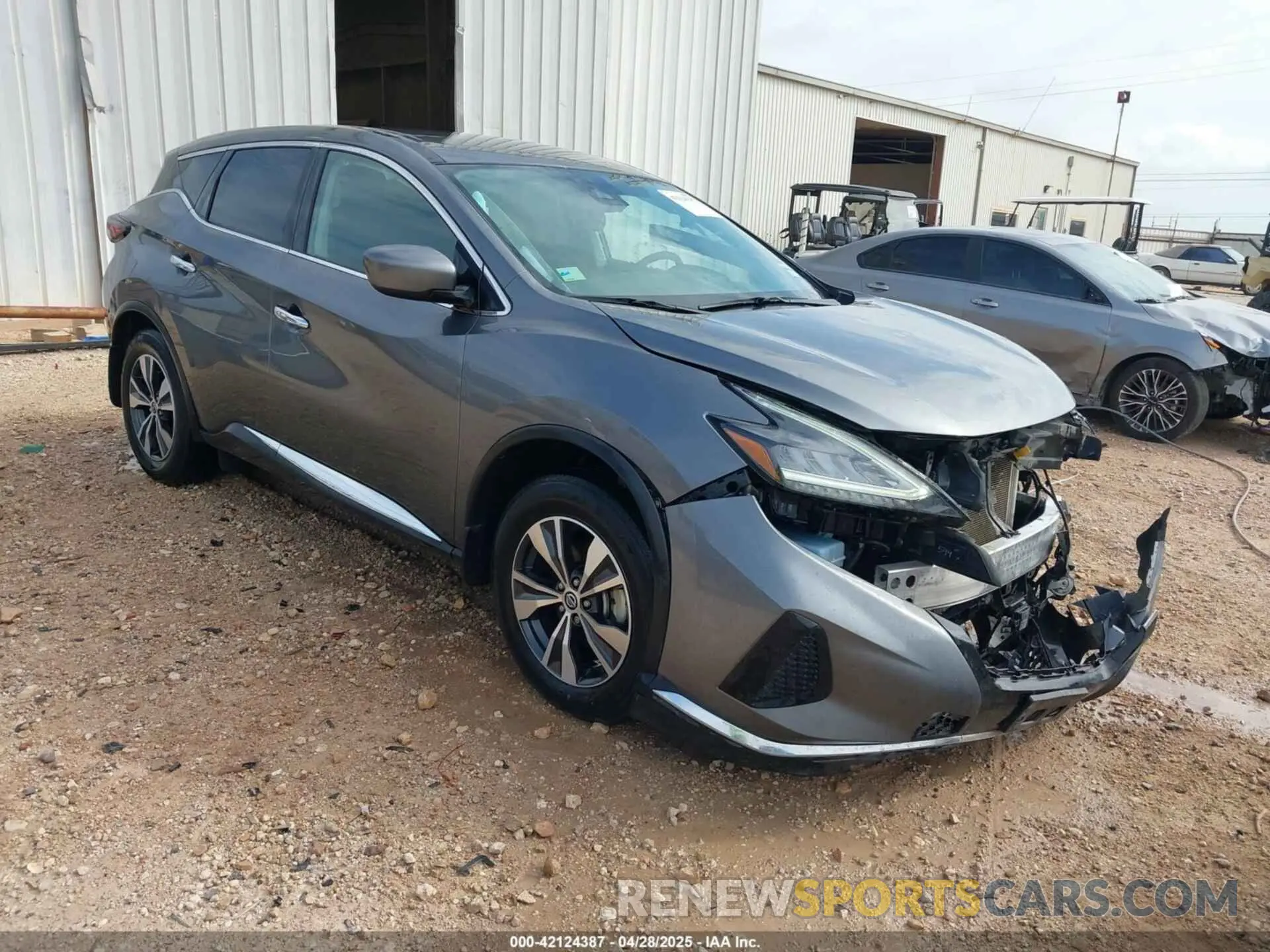 1 Photograph of a damaged car 5N1AZ2AJ5MC128814 NISSAN MURANO 2021