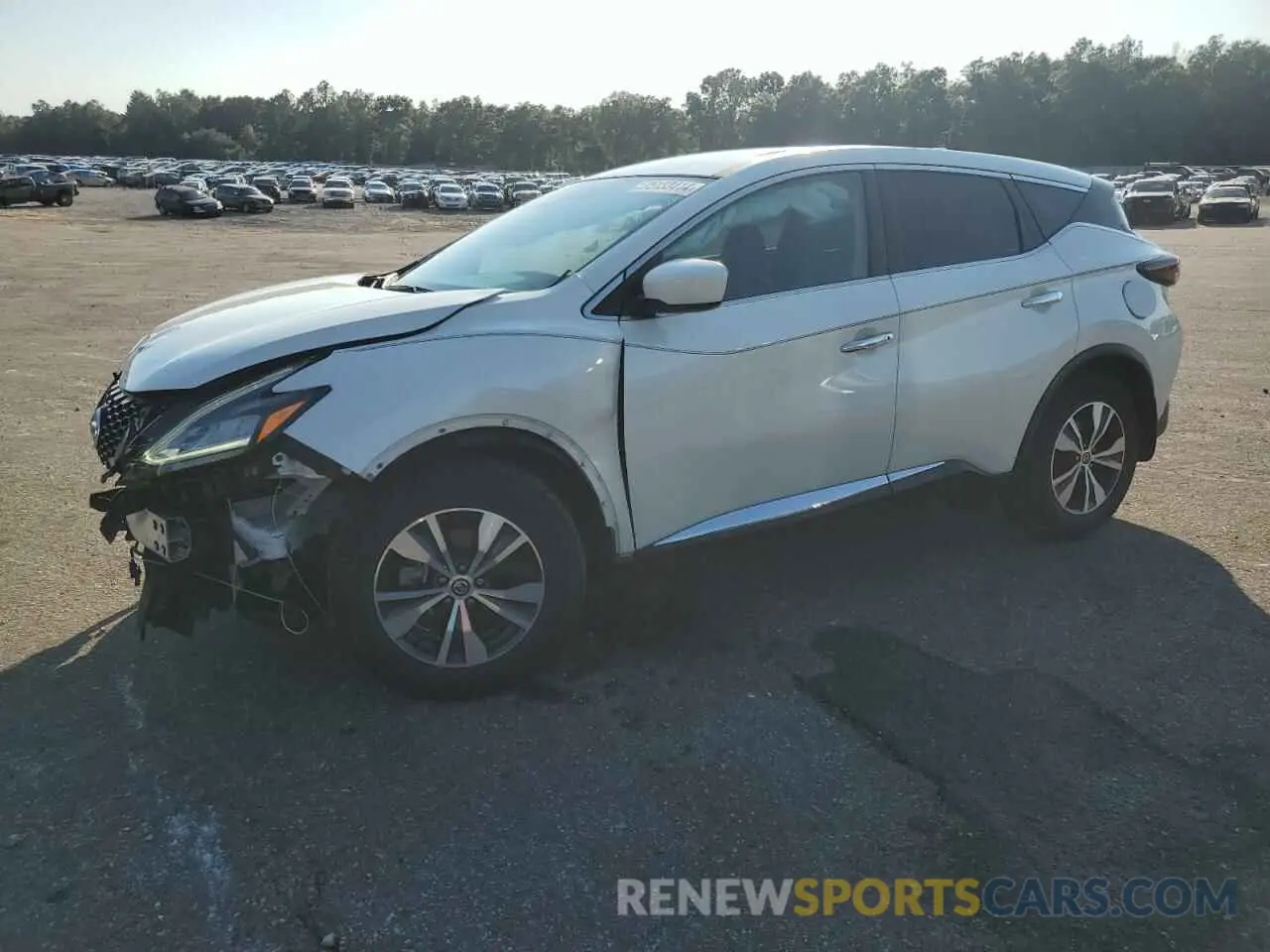 1 Photograph of a damaged car 5N1AZ2AJ6MC106594 NISSAN MURANO 2021